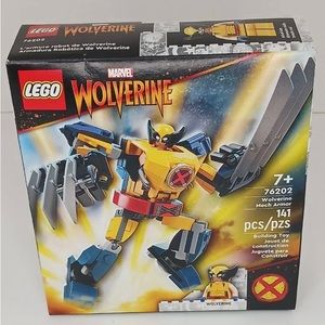 LEGO Marvel Wolverine Mech Armor 76202 Kit 141 pieces NIB